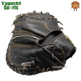 NEW【湯もみ型付け加工無料】　ZETT(ゼット）　プロステイタス　硬式キャッチャーミット　BPROCM962 　森友哉型　小型：深め　縦型　掴み