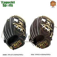 NEW【湯もみ型付け加工無料】ZETT（ゼット）　プロステイタス　硬式用　内野手用グラブ　今宮型　-5mm サイズ3 　5本推奨：小指2本対応　セカンド・ショート　BPROG364G
