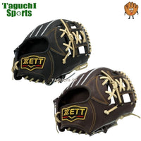 NEW【湯もみ型付け加工無料】ZETT（ゼット）　プロステイタス　硬式用　内野手用グラブ　今宮型　-5mm サイズ3 　5本推奨：小指2本対応　セカンド・ショート　BPROG364G